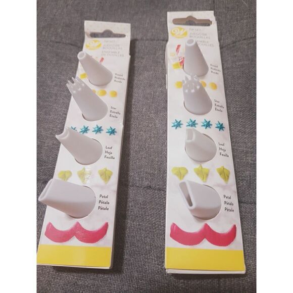 Wilton Decorating Icing Tips. 2 Packs. #8 total - Picture 1 of 5